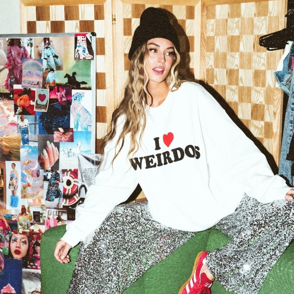 Dressed In LaLa White Sweatshirt